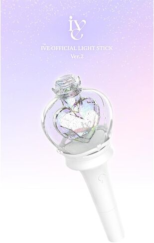 IVE Official LIGHTSTICK VER.2 + مجموعة 3 بطاقات صور إضافية in Kuwait