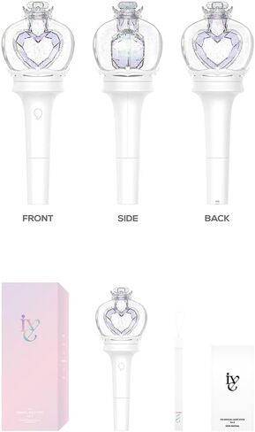 IVE Official LIGHTSTICK VER.2 + مجموعة 3 بطاقات صور إضافية in Kuwait