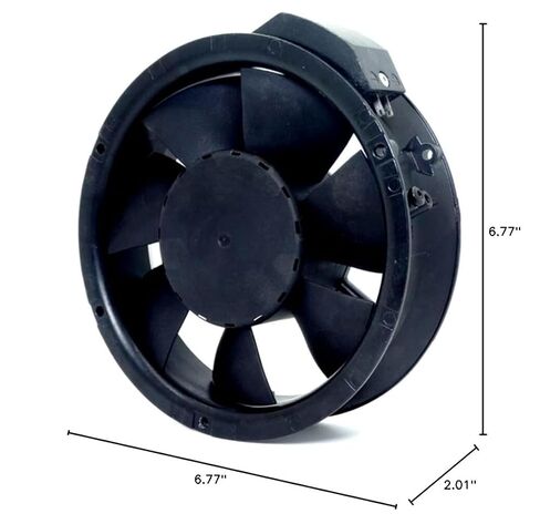 6224NHR 24V 1.1A 26W 172mm Cooling Fan 172X172X51MM in Kuwait