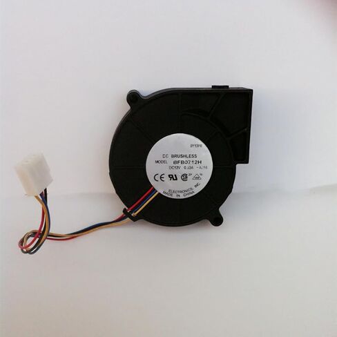DC12V 0.33A BFB0712H 7525 75mm 4-Wire Turbo Blower Cooling Fan in Kuwait