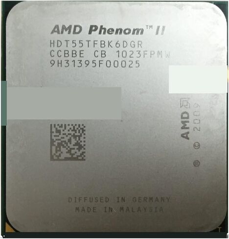 معالج X6 1055T وحدة المعالجة المركزية 6 النواة 2.8 جيجا هرتز / 3 متر / 125 وات Soket AM3 المكتبي in Kuwait