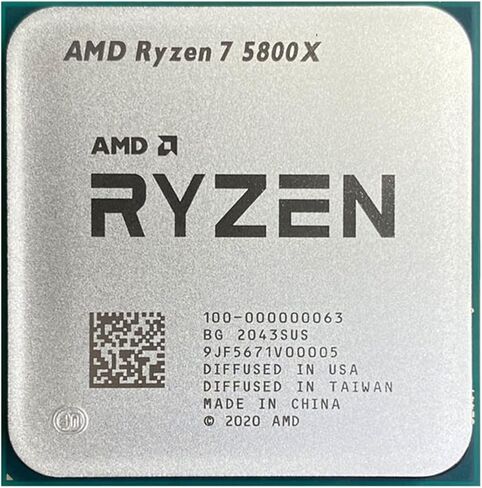 A N R 7 5800X R7 3.8 GHz 8-Core 16-Thread CPU Processor 7NM L3=32M Socket AM4 Office Desktop Accessories in Kuwait