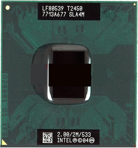 c 2 Duo T2450 CPU (2M Cache, 0.00 جيجا هرتز، 533 ميجا هرتز، 1-Core) لمعالج الكمبيوتر المحمول 945 943 Chipset in Kuwait