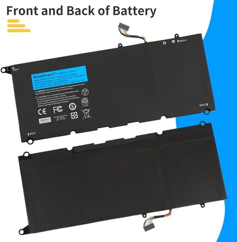 56WH 90V7W Laptop Battery for Dell XPS 13 13D 13-9343 13-9350 13D-9343 XPS13-9350 Ultrabook JHXPY JD25G 090V7W 5K9CP DIN02 RWT1R 0DRRP 7.6V in Kuwait