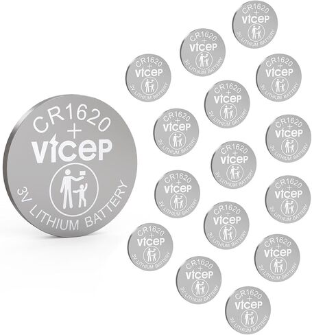 5 عبوات CR1620 البطارية CR 1620 3V بطاريات الليثيوم لمفتاح السيارة FOB ، الساعات ، التحكم عن بُعد ، الآلة الحاسبة والمزيد ، ملفوفة فردية in Kuwait
