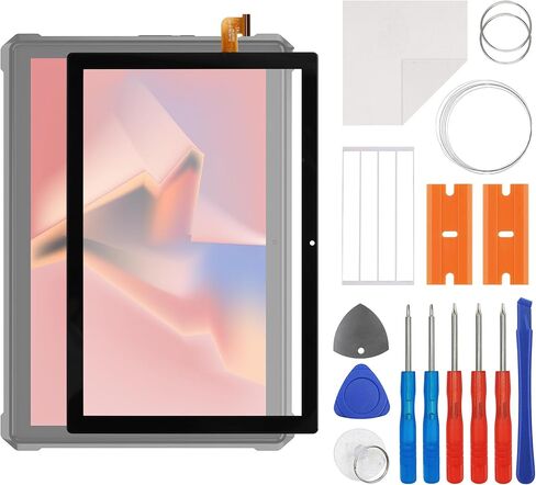 بديل محول رقمي لشاشة اللمس الجديدة لـ Maxwest Astro 10R مع مجموعة أدوات إصلاح لاصقة OCA - لا توجد شاشة LCD in Kuwait