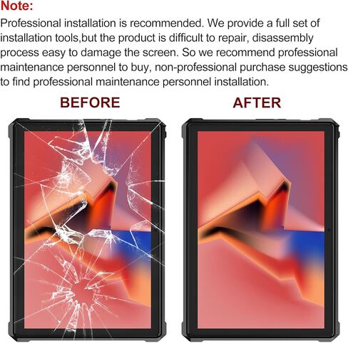 بديل محول رقمي لشاشة اللمس الجديدة لـ Maxwest Astro 10R مع مجموعة أدوات إصلاح لاصقة OCA - لا توجد شاشة LCD in Kuwait