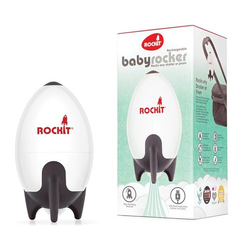 Rockit Rocker USB Rechargeable 2.0. Rock-it Baby Rocker Rocks Any Stroller, Bassinet, Pushchair or Buggy. Comes with Rotating Bracket. in Saudi Arabia