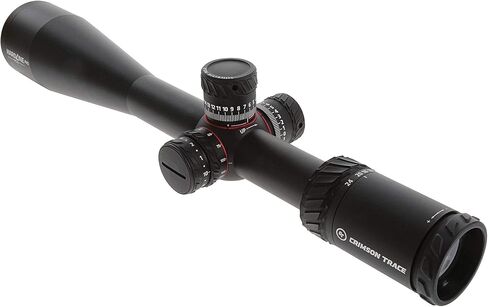 Crimson Trace Hardline Pro Riflescope مع هيكل متين خفيف الوزن وأغطية نطاق وقماش عدسة للصيد والرماية والتكتيكية والخارجية in Kuwait
