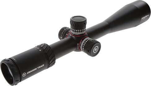 Crimson Trace Hardline Pro Riflescope مع هيكل متين خفيف الوزن وأغطية نطاق وقماش عدسة للصيد والرماية والتكتيكية والخارجية in Kuwait