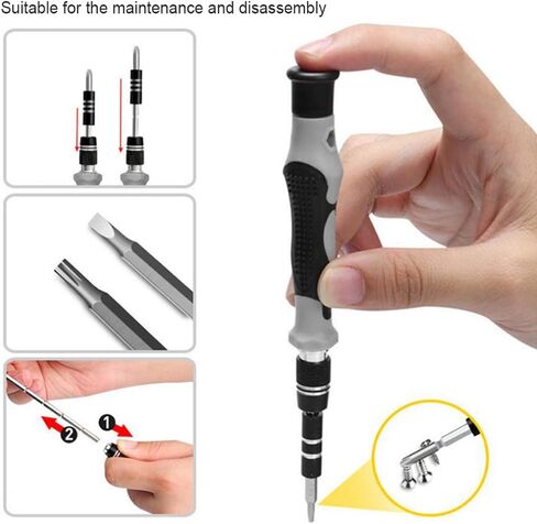 Fafeicy 119 في 1 مجموعة احترافية CRV Bit Kit أداة إصلاح الهاتف المحمول مجموعة إصلاح الهاتف الخليوي أداة الهاتف الذكي مع صندوق تخزين لتفكيك الكمبيوتر in Kuwait
