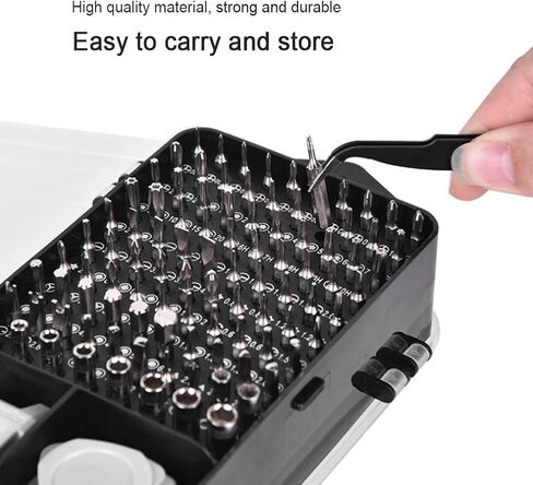 Fafeicy 119 في 1 مجموعة احترافية CRV Bit Kit أداة إصلاح الهاتف المحمول مجموعة إصلاح الهاتف الخليوي أداة الهاتف الذكي مع صندوق تخزين لتفكيك الكمبيوتر in Kuwait