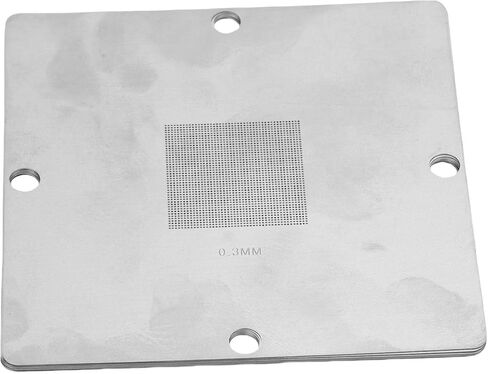 Aramox 9PCS BGA Reballing Stencils, 304 Stainless Steel Templates Kit for Laptop and Desktop Computer Repairs in Kuwait