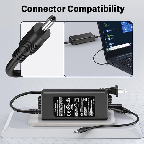 شاحن كمبيوتر محمول 19 فولت مناسب لـ Dynabook Satellite pro، محول تيار متردد لسلك الطاقة لـ Dynabook Satellite Pro C50-E C50-H C50-J C50-K C40-H C40-G C40-J C30-K C50D-B E10-S1 E10-S2 R50-EC C40D-B-104 in Kuwait