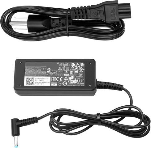 45W Charger Compatible with HP EliteBook 630 640 645 650 655 Probook 440 445 450 240 245 250 G8 G9 G10 TPN-DA16 TPN-CA14 TPN-DA17 TPN-AA05 in Kuwait