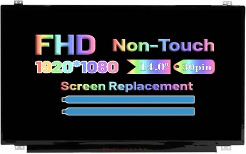 استبدال الشاشة 00NY422 01EN100 00NY408 00NY448 لجهاز Lenovo Thinkpad T440P T440S T460S T460 T460P T470 T470S T470P T480 T480S 14.0 بوصة FullHD 1080P LCD لوحة عرض LED (ليست عالية الدقة) in Kuwait