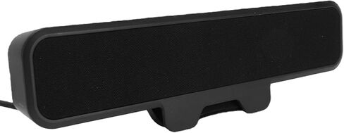 Zunate 10W On PC Speaker, USB A USB C Wired Stereo Speaker Bar for Desktop Computer with Volume Control Mute Key, Plug and Play in Kuwait