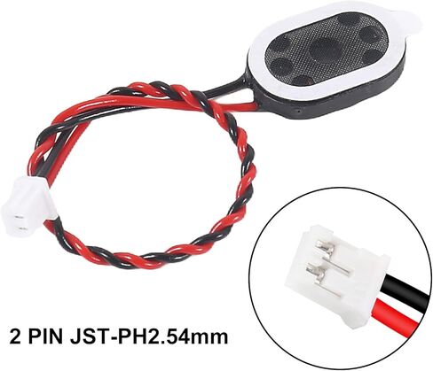 10Pcs 8 Ohm 1W Mini Full-Range Speaker 8ohm 1 Watt 3.3V/5V with JST-PH1.25mm 2-Pin Interface for DIY Electronics in Kuwait