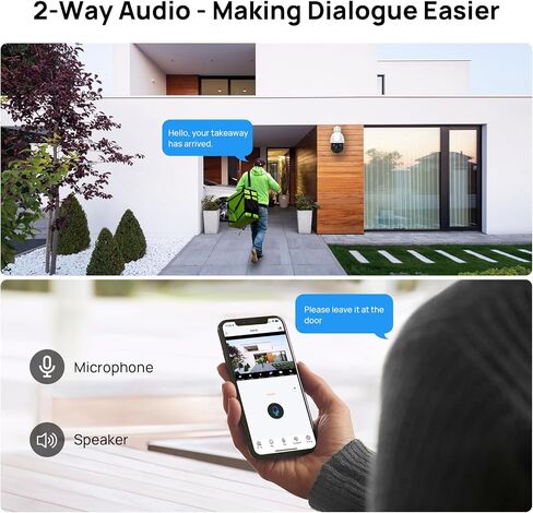 4K PTZ PoE IP Security Camera Outdoor 18X Optical Zoom with Ceiling Mount Bracket, Human Auto Tracking, Human/Vehicle Detection, Two-Way Talk, 328ft IR Night Vision, in Kuwait