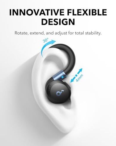 Soundcore Sport X20 من Anker، سماعات أذن True-Wireless Workout P31i من Anker، إلغاء الضوضاء التكيفي في الوقت الحقيقي، صوت عالي الدقة، سماعات أذن للترجمة، وقت تشغيل 50 ساعة، شحن سريع، IP55 in Kuwait
