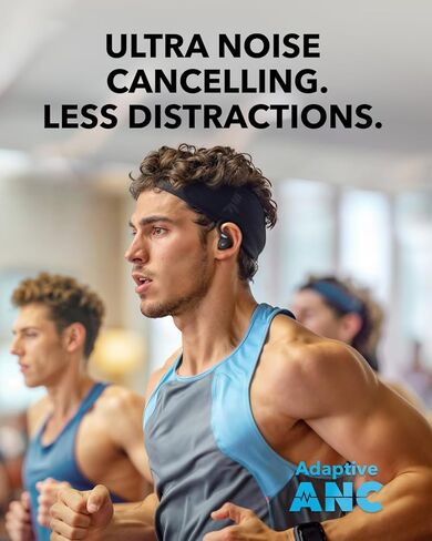 Soundcore Sport X20 من Anker، سماعات أذن True-Wireless Workout P31i من Anker، إلغاء الضوضاء التكيفي في الوقت الحقيقي، صوت عالي الدقة، سماعات أذن للترجمة، وقت تشغيل 50 ساعة، شحن سريع، IP55 in Kuwait