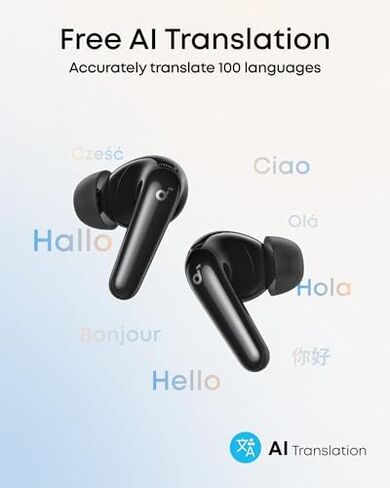 Soundcore Sport X20 من Anker، سماعات أذن True-Wireless Workout P31i من Anker، إلغاء الضوضاء التكيفي في الوقت الحقيقي، صوت عالي الدقة، سماعات أذن للترجمة، وقت تشغيل 50 ساعة، شحن سريع، IP55 in Kuwait
