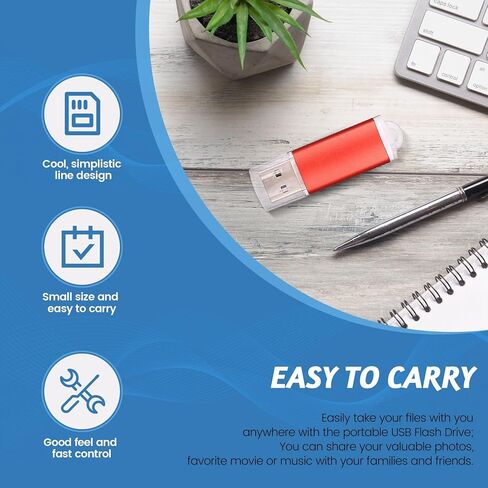 USB 2.0 Flash Memory Stick Pen Drive Storage Thumb Color:Red Capacity:512MB in Kuwait