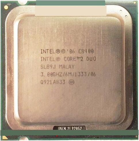 معالج سريع للخارج أصلي I CPU c 2 Duo E8400 بسرعة 3.0 جيجا هرتز 6 متر 1333 مقبس ثنائي النواة 775 بيع E8500 E8600 in Kuwait