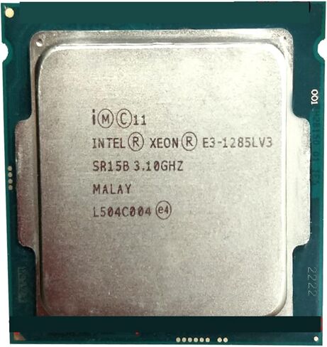 معالج وحدة المعالجة المركزية Xeon E3-1285LV3 3.10 جيجا هرتز 8 متر 65 واط رباعي النواة E3 1285LV3 LGA1150 1285L V3 E3-1285L in Kuwait