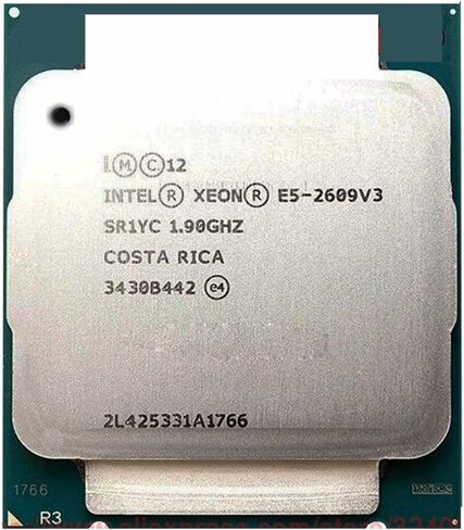 معالج Xeon CPU E5-2609V3 SR1YC 1.90 جيجا هرتز 6 النوى 15 متر LGA2011-3 E5-2609 V3 E5 2609V3 2609 in Kuwait