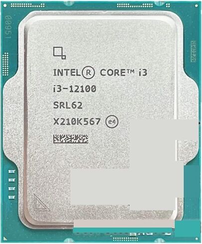 c I3-12100 I3 12100 3. جيجا هرتز 4-Core 8-Thread معالج وحدة المعالجة المركزية I 7 L3=12M 60W LGA 1700 in Kuwait