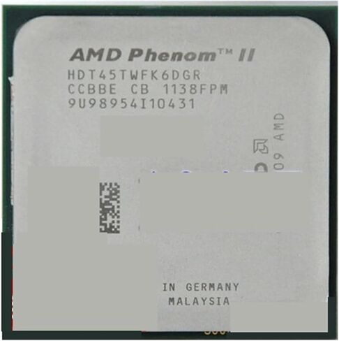 معالج ph II X6 1045T وحدة المعالجة المركزية 6-Core 2.7G هرتز/6M/95W مقبس AM3 AM2 + 938 Pin in Kuwait
