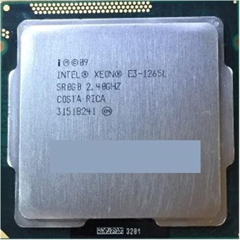 I Xeon CPU E3-1265L 2.4G Hz 45W LGA1155 E3 1265L Prosesor Untuk HP Microserver Gen8 Lebih Baik Dari E3-1260L in Kuwait