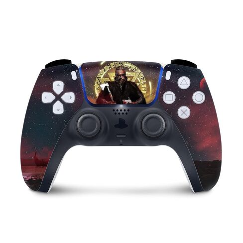 TACKY DESIGN PS5 Vikings Skin for PlayStation 5 Console and 2 Controllers, Brown skin Vinyl 3M Decal Stickers Full wrap Cover (Disk Edition) in Kuwait