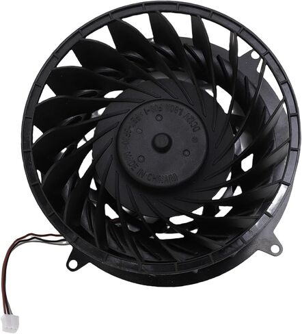 Vikye Internal Cooling Fan Replacement for (CFI 70XX Series), 19 Blade 12V 1.80A Console Cooler with 3 Pin Connector in Kuwait