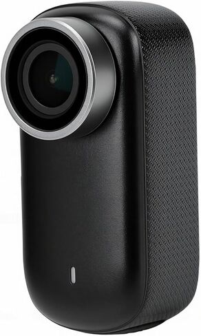 Yunseity 4K Action Camera, Magnetic Wearable Thumb Camera with 64GB Card 150 Degree Wide Angle Lens Built in Screen WiFi App Control IPX65 Water Proof, for Vlogging Skiing Cycling (Black) in Kuwait