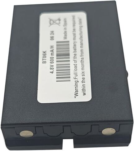بطارية بديلة 4.8 فولت BT06K 600 مللي أمبير في الساعة لـ IKUSI 2303692، تناسب رقم الجزء 2303692، BT06K (4.8 فولت، 600 مللي أمبير، Ni-MH، قابلة للشحن) in Kuwait