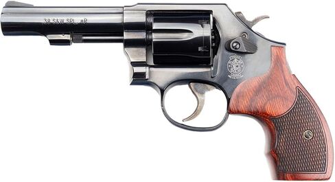 Altamont S&W K/L Round Super Rosewood Checkered Revolver Grip in Kuwait