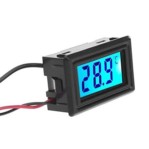 G1 4 Thread Water Block LED Display Temperature Detector Thermometer with 4Pin Power Plug for PC Water Cooling System in Kuwait