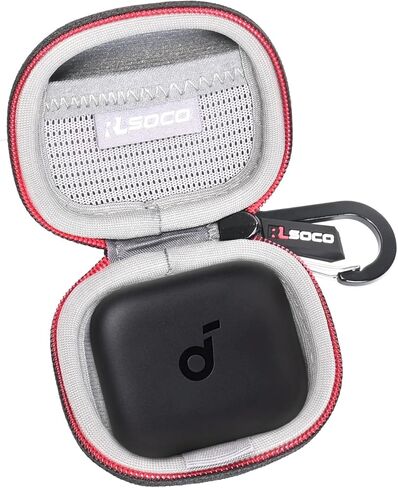 حافظة صلبة RLSOCO لسماعات Anker Soundcore P30i المانعة للضوضاء | حقيبة تخزين مقاومة للصدمات، والغبار، ومقاومة للماء، مع خطاف معدني قوي (الجراب فقط) in Kuwait