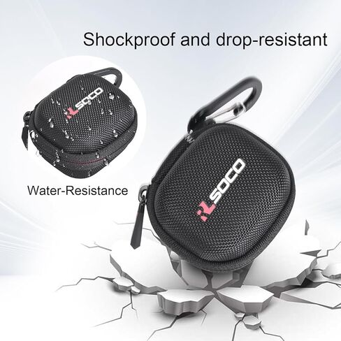 حافظة صلبة RLSOCO لسماعات Anker Soundcore P30i المانعة للضوضاء | حقيبة تخزين مقاومة للصدمات، والغبار، ومقاومة للماء، مع خطاف معدني قوي (الجراب فقط) in Kuwait