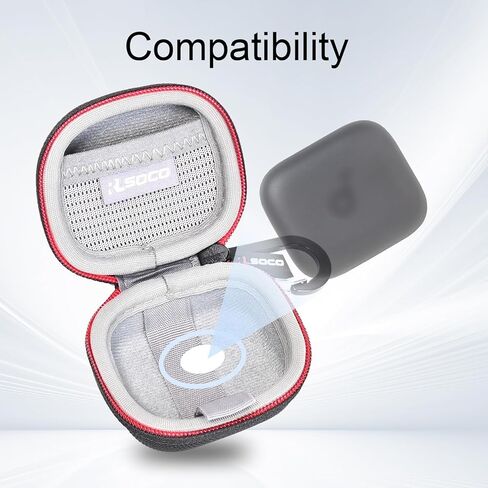 حافظة صلبة RLSOCO لسماعات Anker Soundcore P30i المانعة للضوضاء | حقيبة تخزين مقاومة للصدمات، والغبار، ومقاومة للماء، مع خطاف معدني قوي (الجراب فقط) in Kuwait