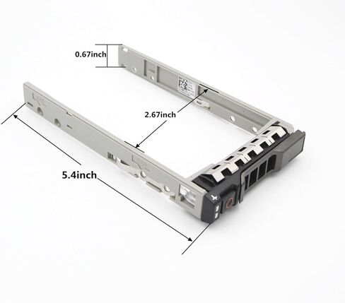 6pcs Pack 2.5" SAS SATA Hard Drive Tray Caddy 8FKXC 08FKXC Compatible for 13th R630 R730 R730XD T630 R430 T430 PowerVault MD1420 MD3420 Series in Kuwait