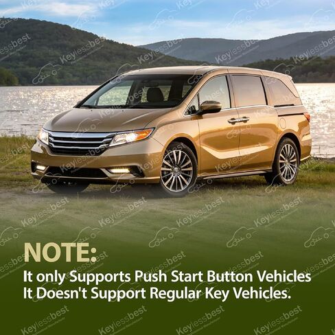 Replacement for 2025 2026 Honda Odyssey Key Fob Remote Control KR5TP-4 7 Buttons 433MHz in Kuwait