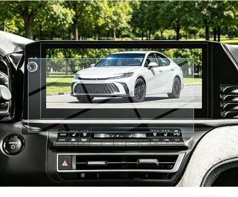 LFOTPP 2025 2026 واقي شاشة Toyota Camry 2025+ Toyota Camry XLE/XSE مقاس 12.3 بوصة طبقة حماية من الزجاج المقسى [مضاد للخدش فائق الوضوح] 2025 2026 ملحقات Toyota Camry 2025 Camry in Kuwait