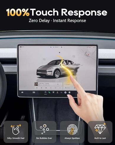 LFOTPP 2025 2026 واقي شاشة Toyota Camry 2025+ Toyota Camry XLE/XSE مقاس 12.3 بوصة طبقة حماية من الزجاج المقسى [مضاد للخدش فائق الوضوح] 2025 2026 ملحقات Toyota Camry 2025 Camry in Kuwait