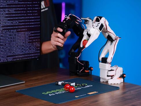 SO-ARM101 مجموعة محرك مؤازر للذراع AI منخفضة التكلفة Pro لـ LeRobot (الإصدار المجمع) in Kuwait