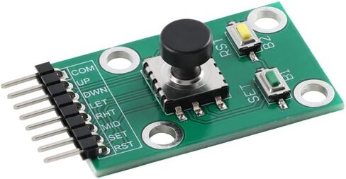 5 قطعة 5 طريقة الملاحة مفتاح وحدة تبديل 5D الروك شريحة واحدة لوحة المفاتيح المستقلة الأخضر PCB لمشاريع DIY in Kuwait