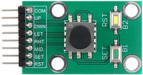 5 قطعة 5 طريقة الملاحة مفتاح وحدة تبديل 5D الروك شريحة واحدة لوحة المفاتيح المستقلة الأخضر PCB لمشاريع DIY in Kuwait