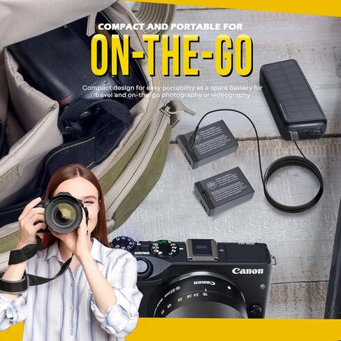 بطارية BM Premium LP-E17 مع شحن مدمج لكاميرا Canon EOS R8، EOS R10، EOS R50، EOS R100، EOS RP، EOS M3، EOS M5، EOS M6، EOS M6 II، SL2، SL3، T6i، T6s، T7i، T8i، EOS 750D، EOS 760D كاميرا 1 حزمة in Kuwait